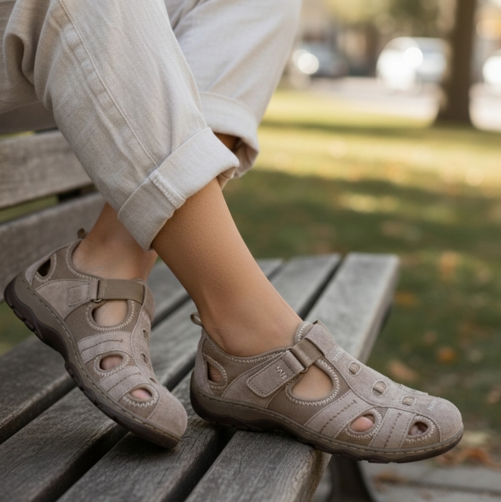 Earth Origins Comfy Tan Women's Sandals